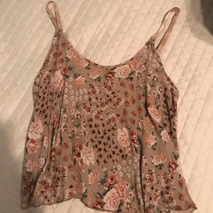 floral tank top